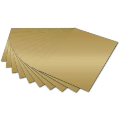 Fotokarton 50x70cm gold glänzend FOLIA 6166E 250g