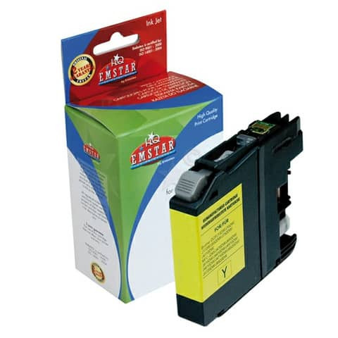 Inkjetpatrone Marathon yellow EMSTAR B71 LC-123Y