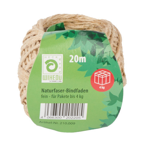 Bindfaden fein 20m bis 4kg HECKMANN 210.009