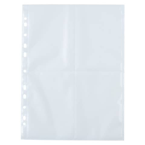 Postkartenhülle Fotophan 10x15 cm transp HERMA 7695 10 Stück Eurolochung