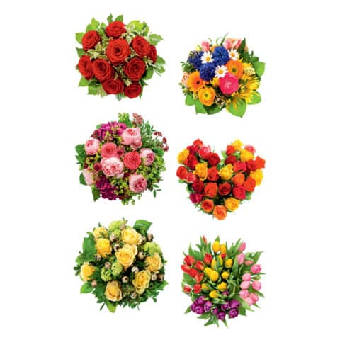 Sticker Flower Blumensträuße ZWECKFORM 54383