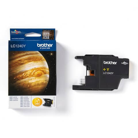 Inkjetpatrone yellow BROTHER LC1240Y