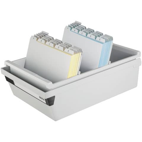 Karteikasten A5 quer lichtgrau HAN 955-11 1300Kt