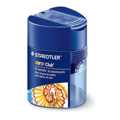 Dosenspitzer doppelt Noris blau STAEDTLER 512 128 dreikant
