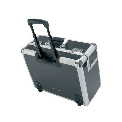 Pilotenkoffer Trolley sil/sw ALUMAXXX 45129 Carbon
