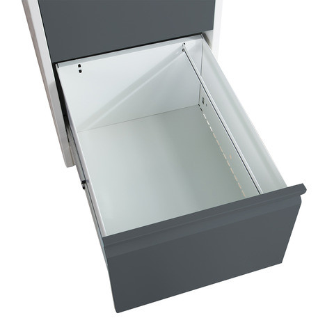 Hängeregistraturenschrank 4Laden gr/anth PHOENIX FC1004GAK Stahl