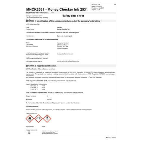 Geldprüfstift Money Checker Q-CONNECT KF14620