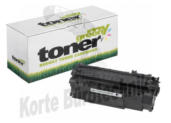 mygreen Toner für HP/Canon Q7553A / 53A, schwarz