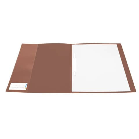 Schnellhefter A4 PP transluzent braun HERMA 19496