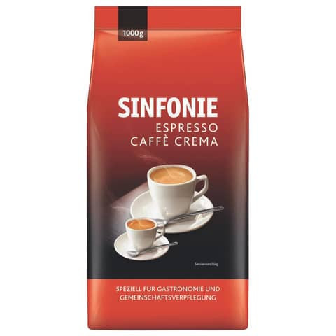 Kaffee 1kg SINFONIE Espresso Caffe Crema JACOBS 4019141