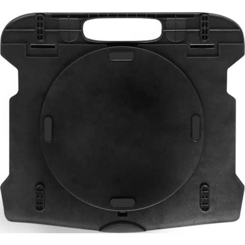 Laptophalter Kunststoff schwarz Q-CONNECT KF14470 drehbar