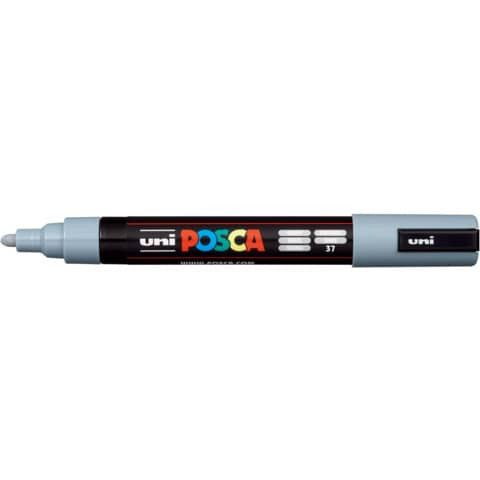 Pigmentmarker UniPosca grau UNI-BALL 182533 PC-5M