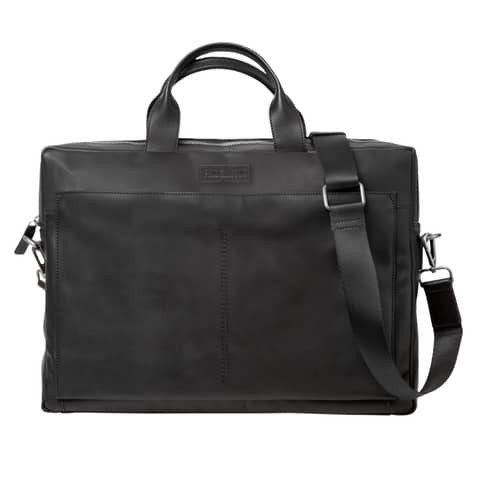 Laptoptasche Leder Mover schwarz PRIDE & SOUL 47531 30x42x8cm