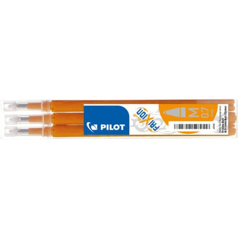 Tintenrollermine Frixion 0,4mm 3ST orang PILOT BLS-FR7-O-S3 2261006F