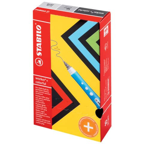 Tintenroller Worker rot STABILO 2019/40 0,5mm