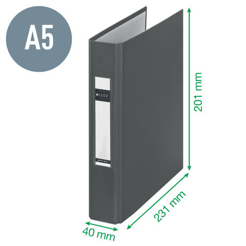 Schulordner A5 blau LEITZ 42130035 25mm 2Ringe