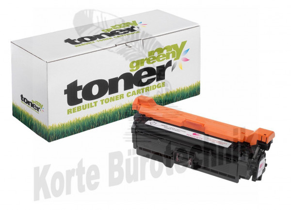 my green toner Toner-Kartusche magenta (131271) ersetzt 504A, 723