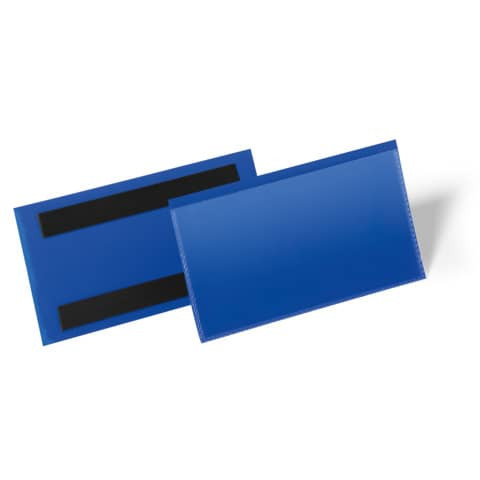 Sichttasche 50ST dunkelblau DURABLE 1742 07 150x67mm
