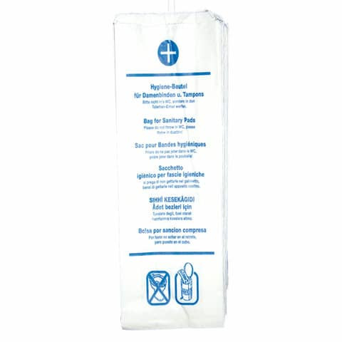 Hygienebeutel Papier, Pkt. á 1000 Stk. HYGOSTAR 347040010/480190