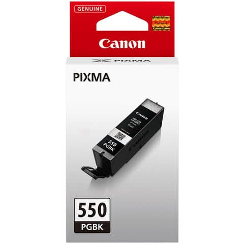 Original Canon Tintenpatrone schwarz pigmentiert (6496B001,PGI-550PGBlisterkarte)