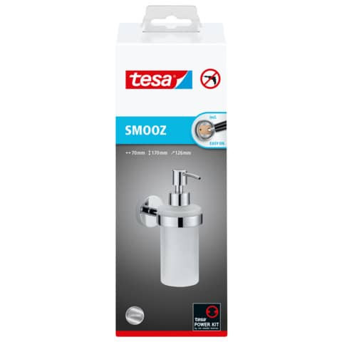 Seifenspender Metall chrom/Glas TESA 40323-00000-00 Smooz