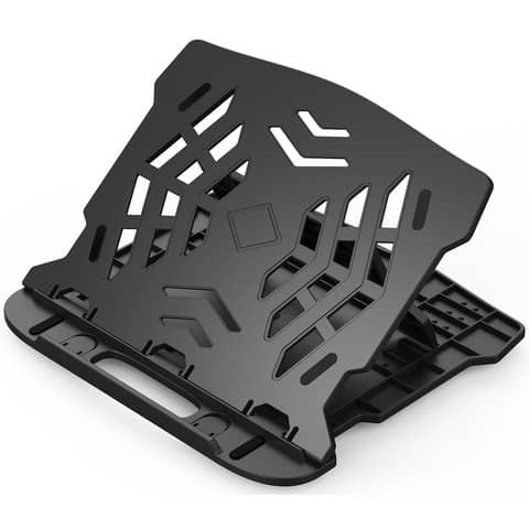 Laptophalter Kunststoff schwarz Q-CONNECT KF14470 drehbar