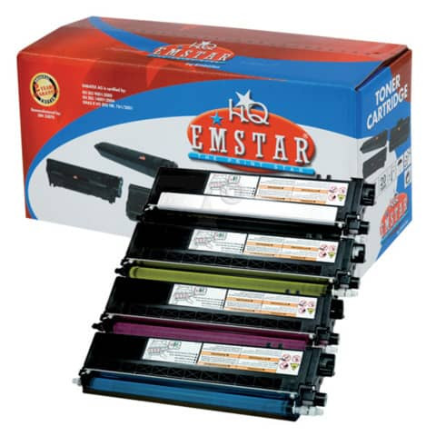 Lasertoner 4ST sw,c,m,y EMSTAR B647 TN325BK...