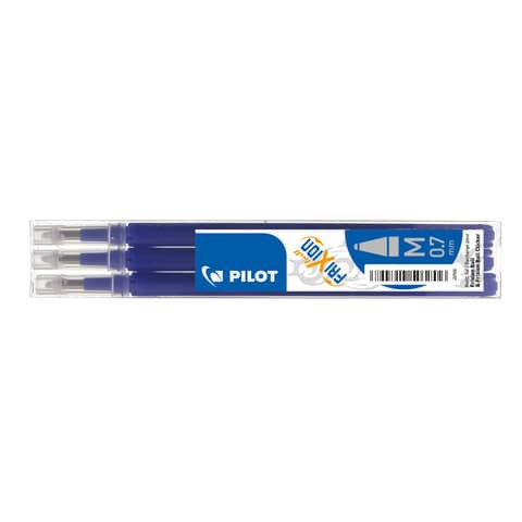 Tintenrollermine Frixion 0,4mm 3ST blau PILOT BLS-FR7-L-S3 2261003F