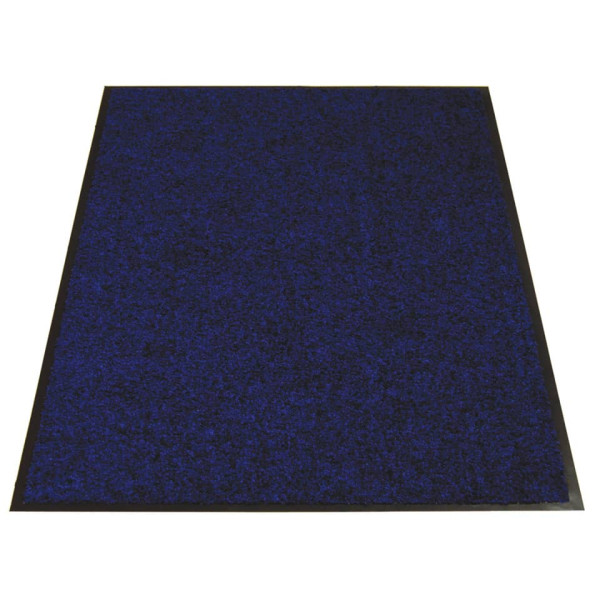 Schmutzfangmatte Eazycare Color - 60 x 90 cm, dunkelblau, waschbar