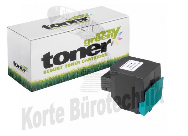 my green toner Toner-Kartusche schwarz HC (160738) ersetzt C540H1KG