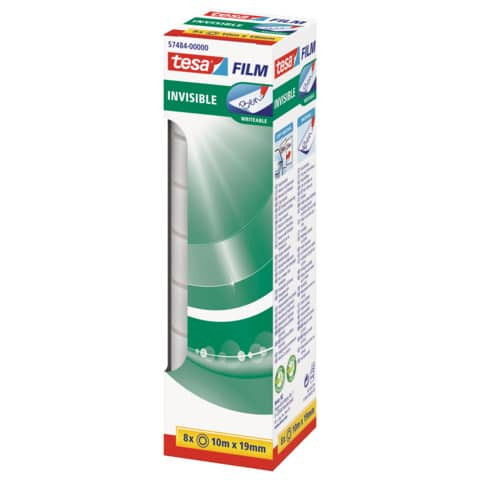 Klebefilm 8RL matt-unsichtbar TESA 57484-00000-00 19mm x10m