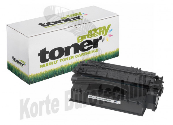 my green toner Toner-Kartusche schwarz HC (130717) ersetzt 53X, 715H