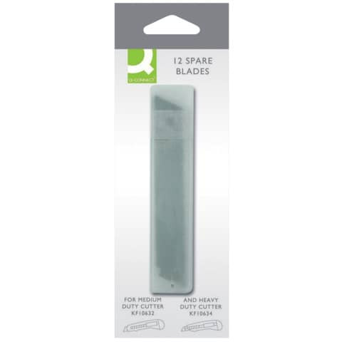 Cutter Ersatzklinge 18mm Q-CONNECT KF10636 12ST E-84038 IA