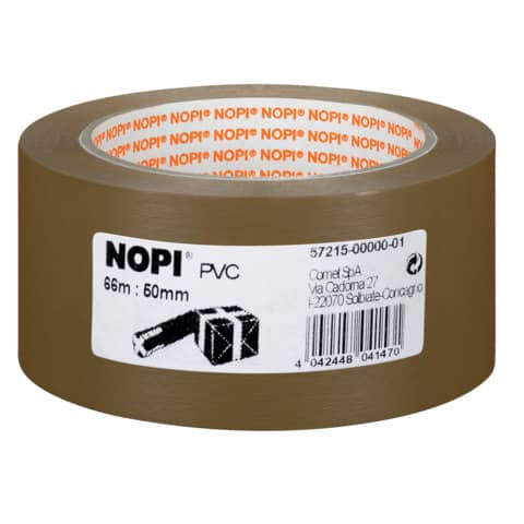 Packband 50mm 66m braun NOPI 57215-00000-01 PVC