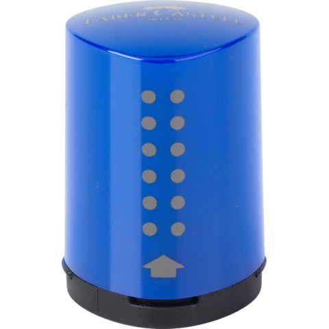 Dosenspitzer einfach Grip 2001 rot/blau FABER CASTELL 183710 Mini