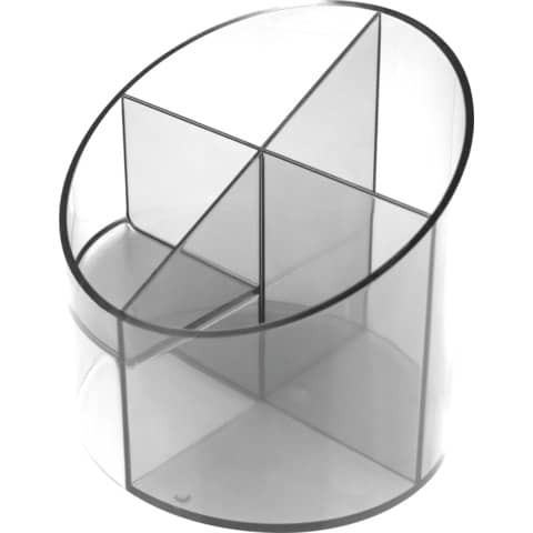 Schreibtischboy 4tlg. glasklar HELIT H6390202 economy