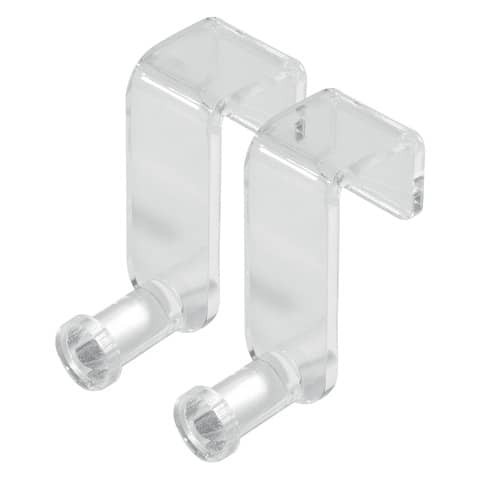 Flipchart Haken Acryl 2ST transparent SIGEL MU162