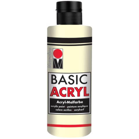 Basic Acryl elfenbein MARABU 12000 004 271 80ml