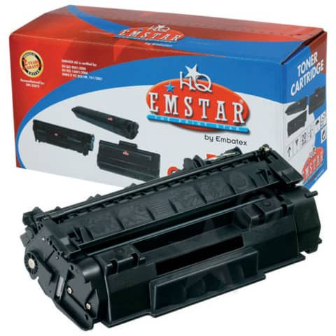 Lasertoner schwarz EMSTAR H581 Q7553A