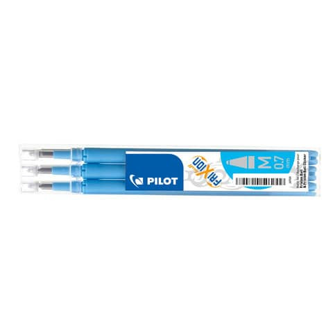 Tintenrollermine Frixion 0,4mm 3ST h´bla PILOT BLS-FR7-LB-3 2261010F