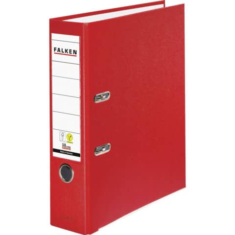 Ordner S80 8cm rot FALKEN 9984071 PP-Color