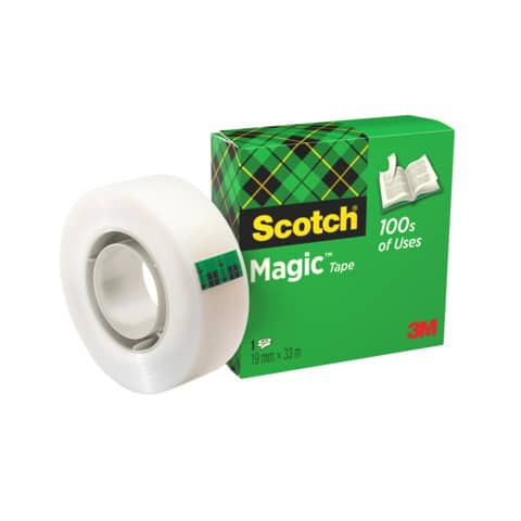 Klebefilm 19mmx33m unsichtbar SCOTCH M8101933 Magic