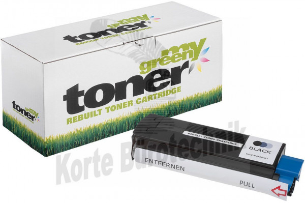 my green toner Toner-Kit schwarz HC (180224) ersetzt TYPE-C6, 42804516