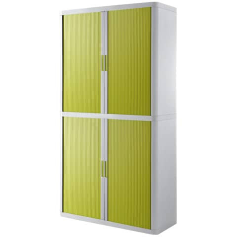 Rollladenschrank 2m weiß/grün PAPERFLOW E2CT0005300058