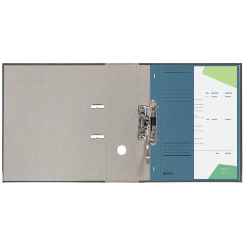 Ösenhefter A4 blau LEITZ 3741 35 halber Deckel