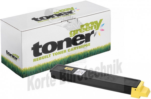 my green toner Toner-Kit gelb (150906) ersetzt TK-895Y