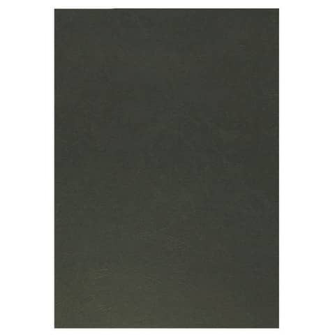 Einbanddeckel Leder A4 schwarz Q-CONNECT KF00501 250g 100ST