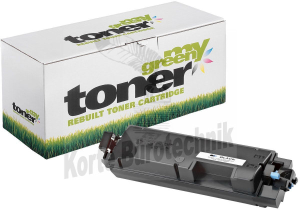 my green toner Toner-Kit schwarz (152108) ersetzt TK-5140K