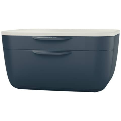 Schubladenbox Cosy 2 Laden grau/hellgrau LEITZ 5357-00-89