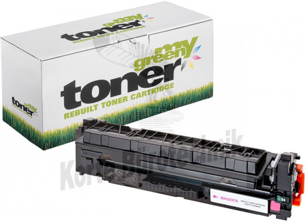 my green toner Toner-Kartusche magenta HC (134821) ersetzt 410X, 046H